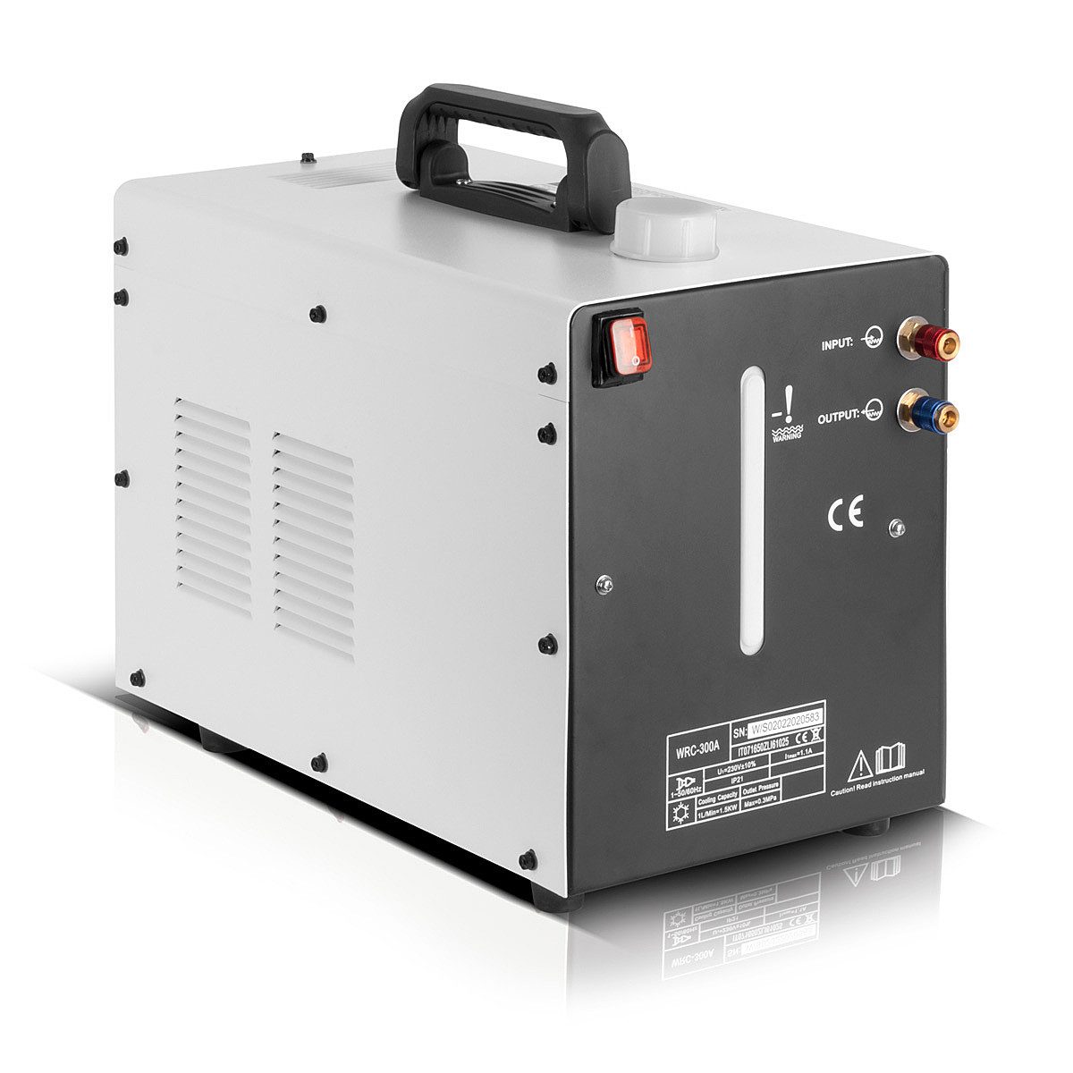 STAHLWERK Elektrowerkzeug-Set Wasserkühler mit 370 W Leistung und 6 l Tank
