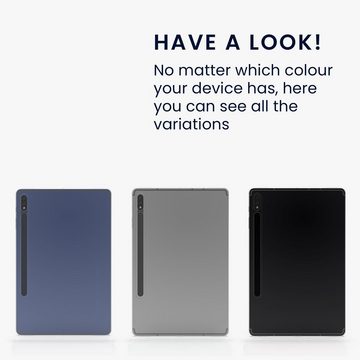 kwmobile Tablet-Hülle Hülle für Samsung Galaxy Tab S8 Ultra / S9 Ultra, Silikon Case transparent - Tablet Cover Tablethülle gummiert