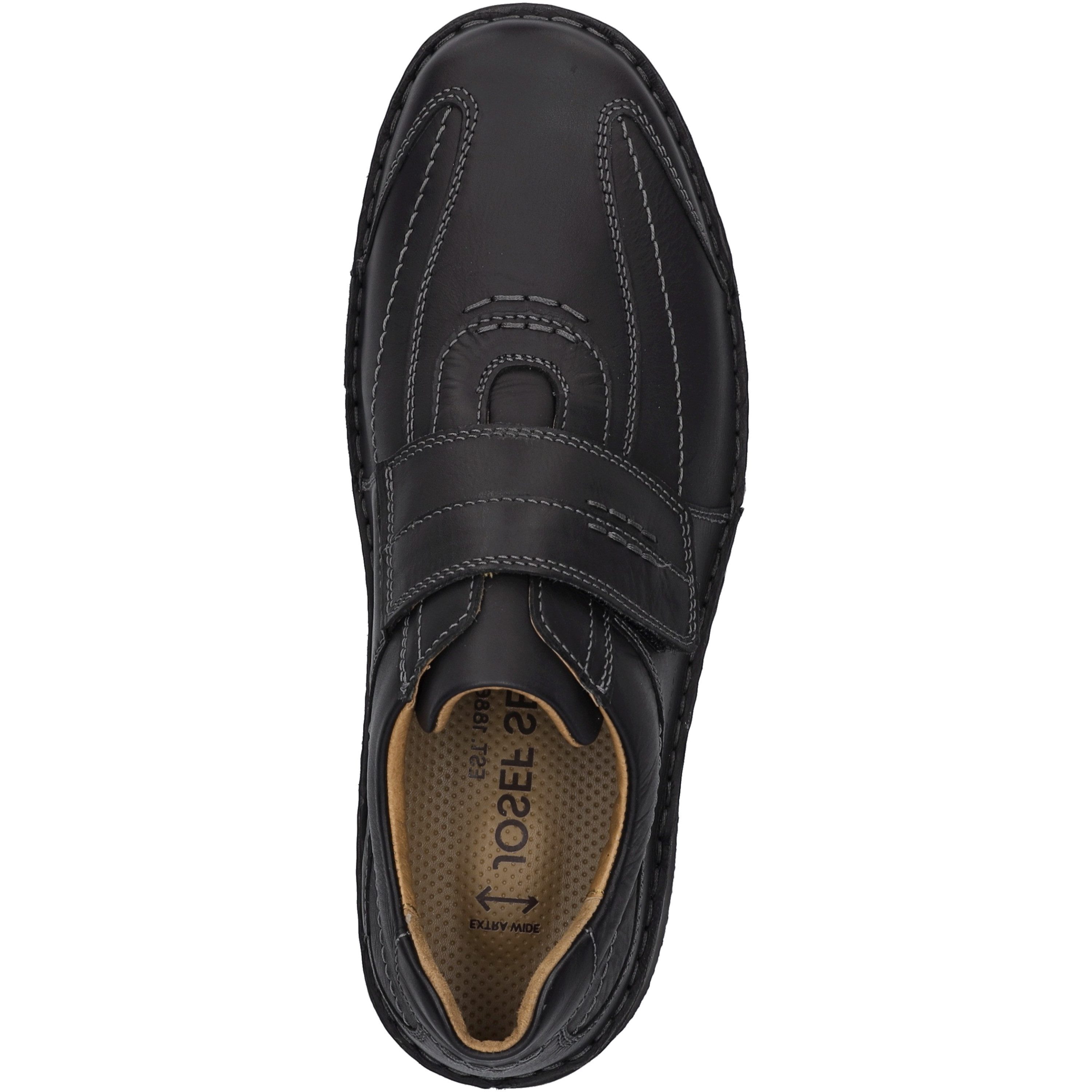 Josef Seibel Alec, schwarz Schnürschuh