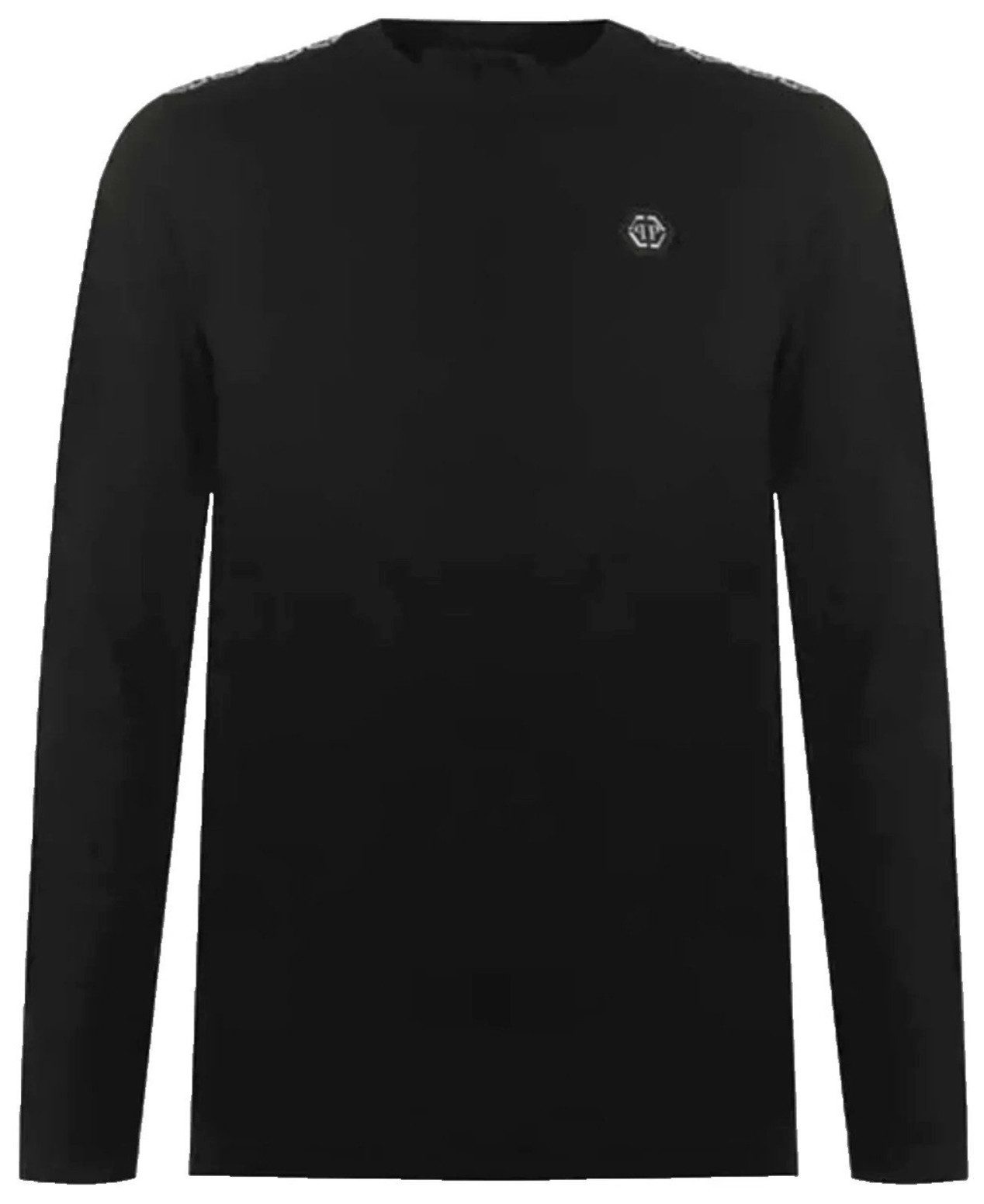 Langarmshirt Tape Logo Streifen