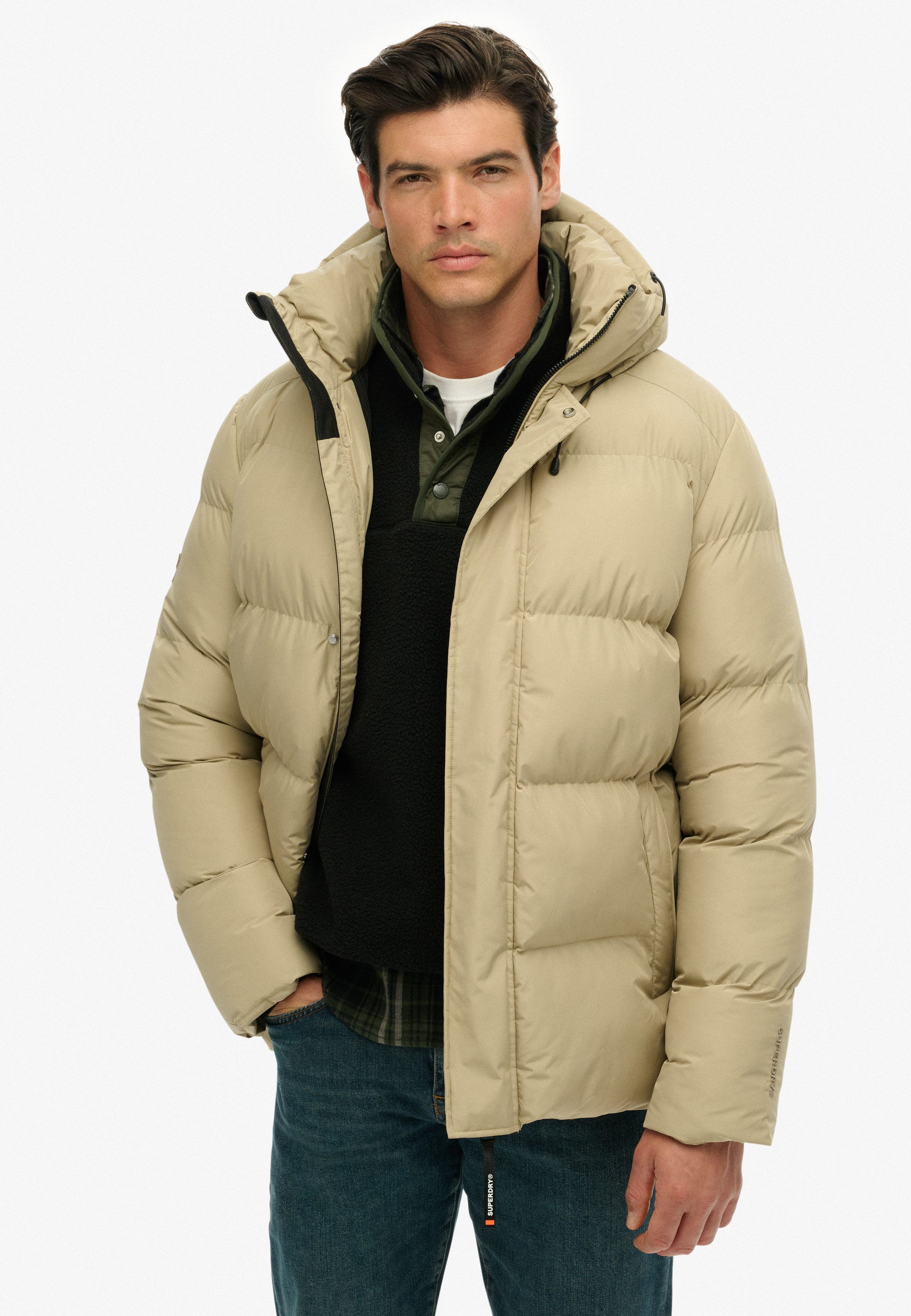 Superdry Steppjacke HOODED 5 BAFFLE SPORTS PUFFER günstig online kaufen