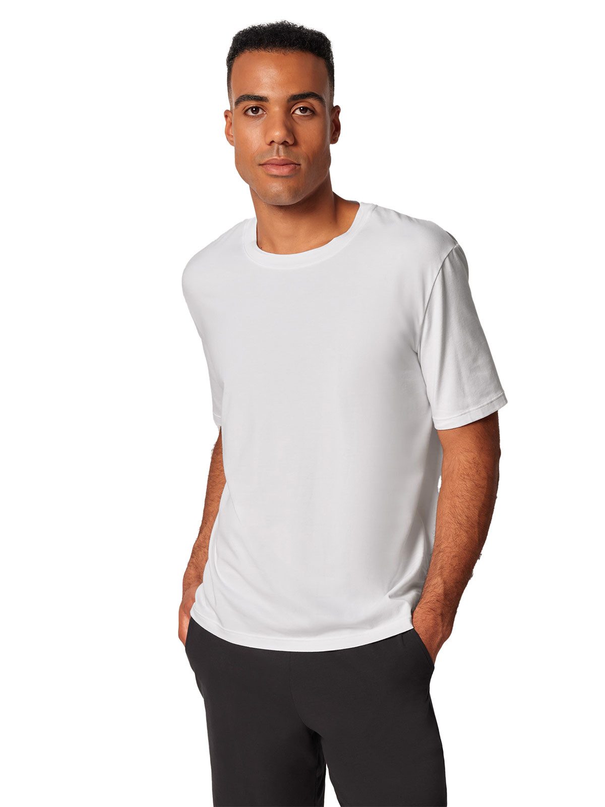 Skiny T-Shirt Herren Shirt kurzarm Night In Mix & Match (Stück, 1-tlg) -