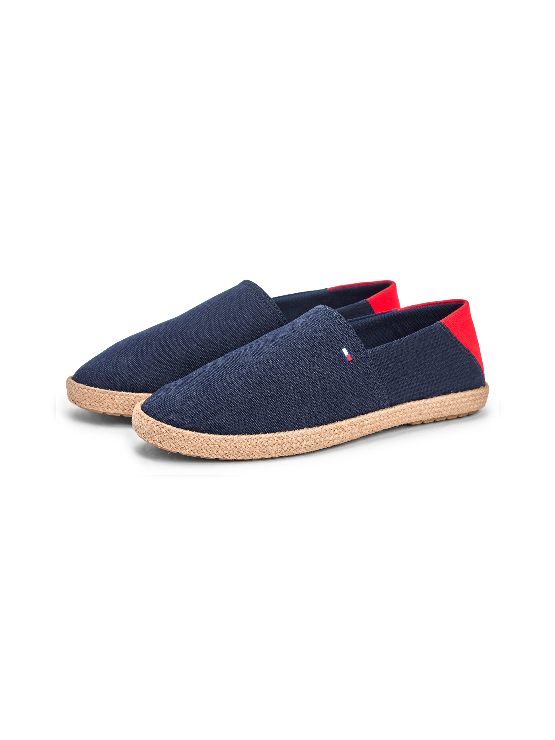 Tommy Hilfiger CORE HILFIGER ESPADRILLE TEXTILE Espadrille Slipper, Schlupf günstig online kaufen