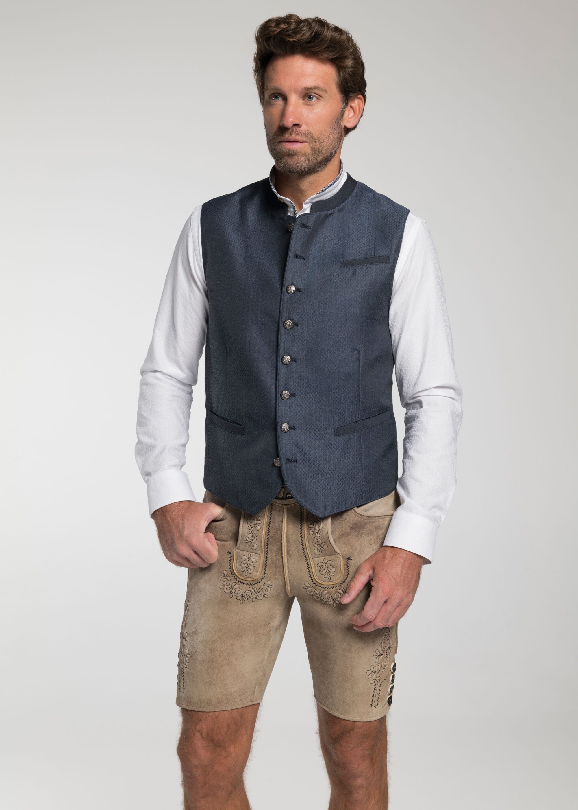 Spieth & Wensky Trachtenweste Gregor (1-tlg) mit dezenter Musterung günstig online kaufen