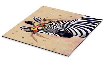Posterlounge XXL-Wandbild Victoria Borges, Klimt Zebra, Jugendzimmer Kindermotive