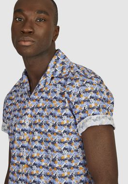 HECHTER PARIS Kurzarmhemd mit floralem Muster