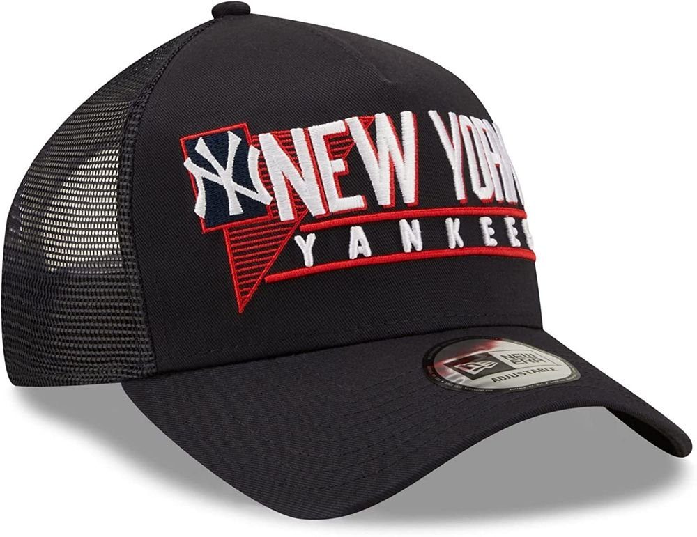YORK YANKEES Era Cap Graphic 9FORTY Trucker Wordmark Cap Era Trucker New NEW MLB New