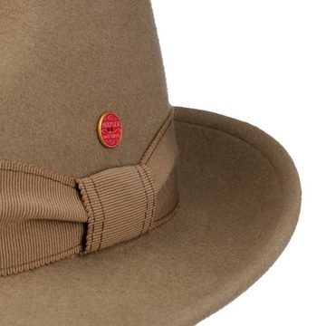 Mayser Filzhut (1-St) Fedora mit Ripsband, Made in the EU