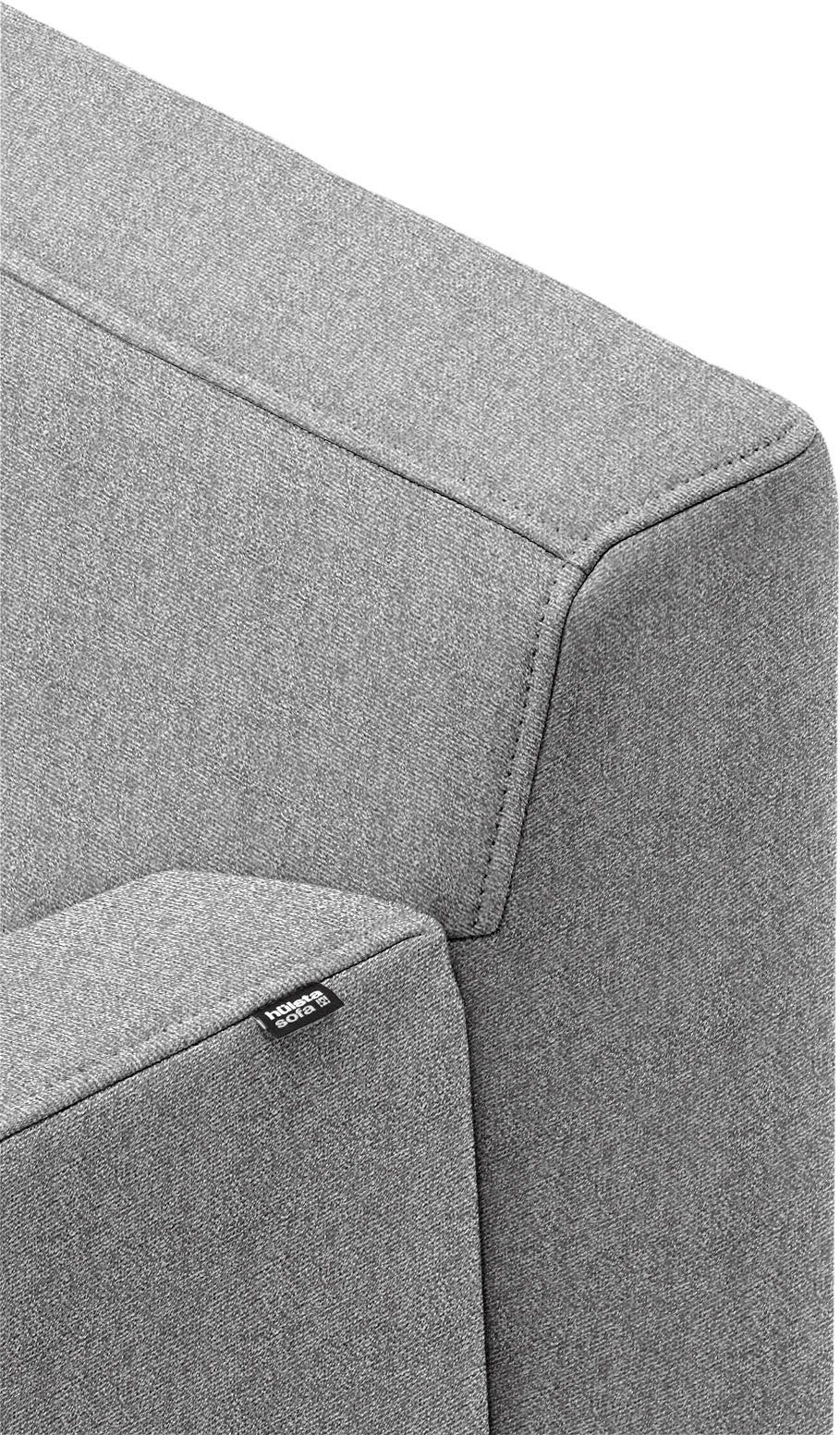 sofa 275 minimalistischer, in Ecksofa schwereloser hs.446, cm Optik, hülsta Breite