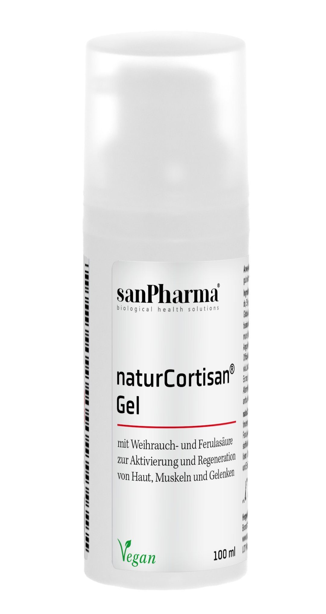 sanPharma Körpergel naturCortisan® Gel zur Muskel- Gelenkaktivierung und Regeneration, 1-tlg.