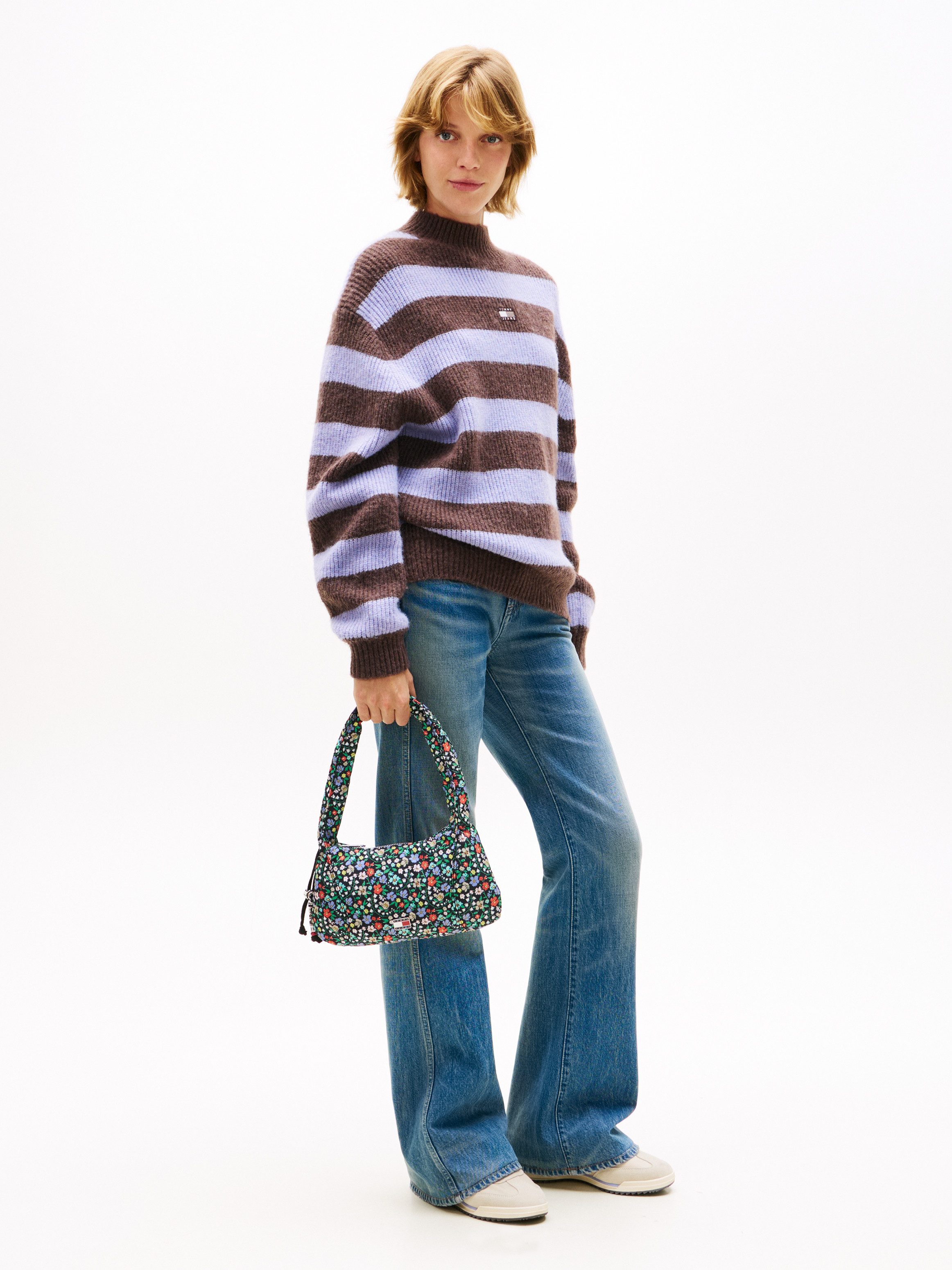 Tommy Jeans Schultertasche TJW CASUAL FLORAL SHOULDER, Damen Tragetasche, U günstig online kaufen