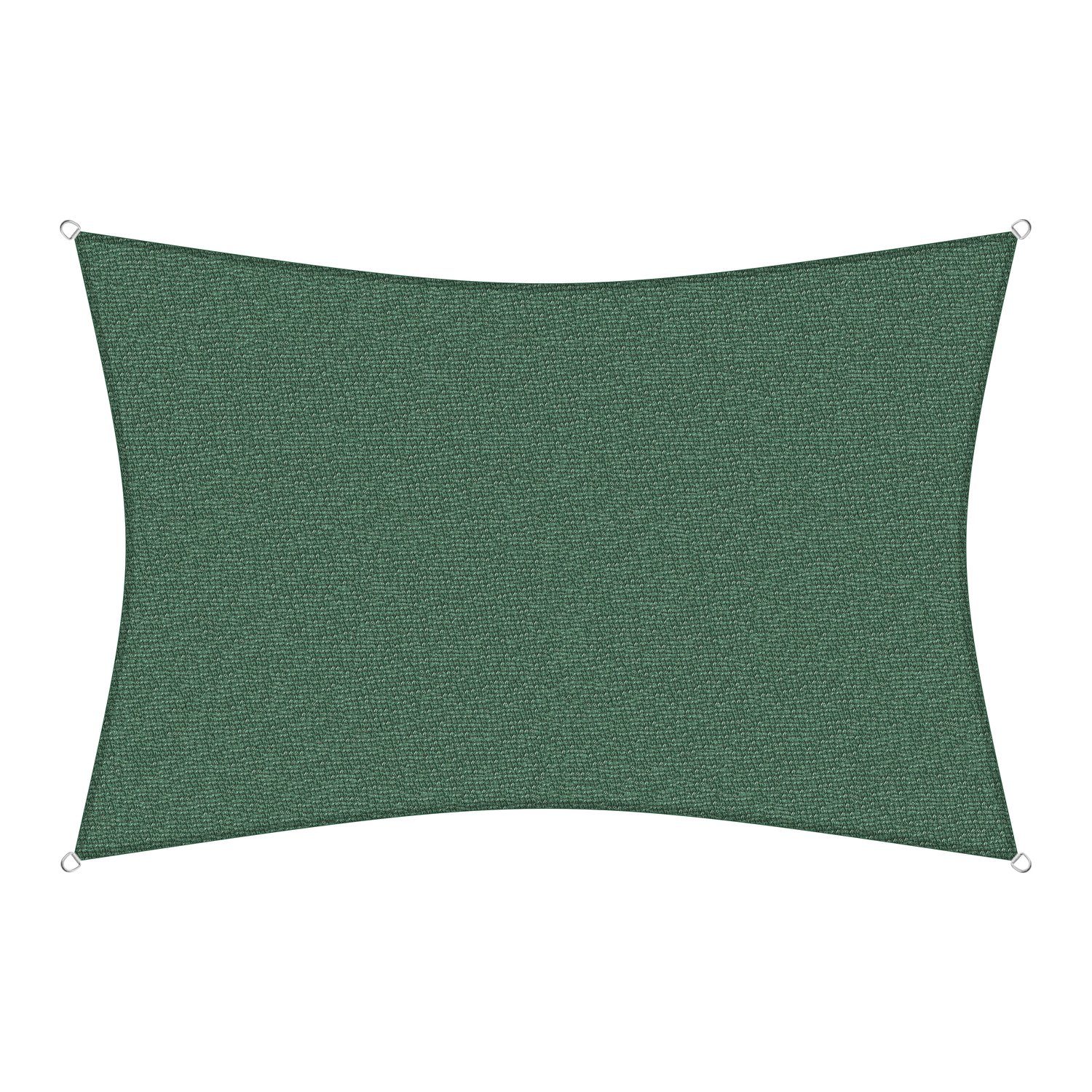sunprotect Sonnensegel 6 x 4 m Rechteck, ideal für Garten, Balkon & Terrasse