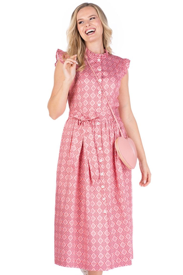 Berwin & Wolff Trachtenkleid Sommerkleid - ORIANNA - rot