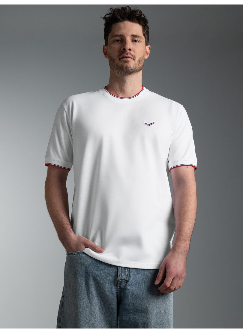 Trigema T-Shirt TRIGEMA T-Shirt in Piqué-Qualität (1-tlg)