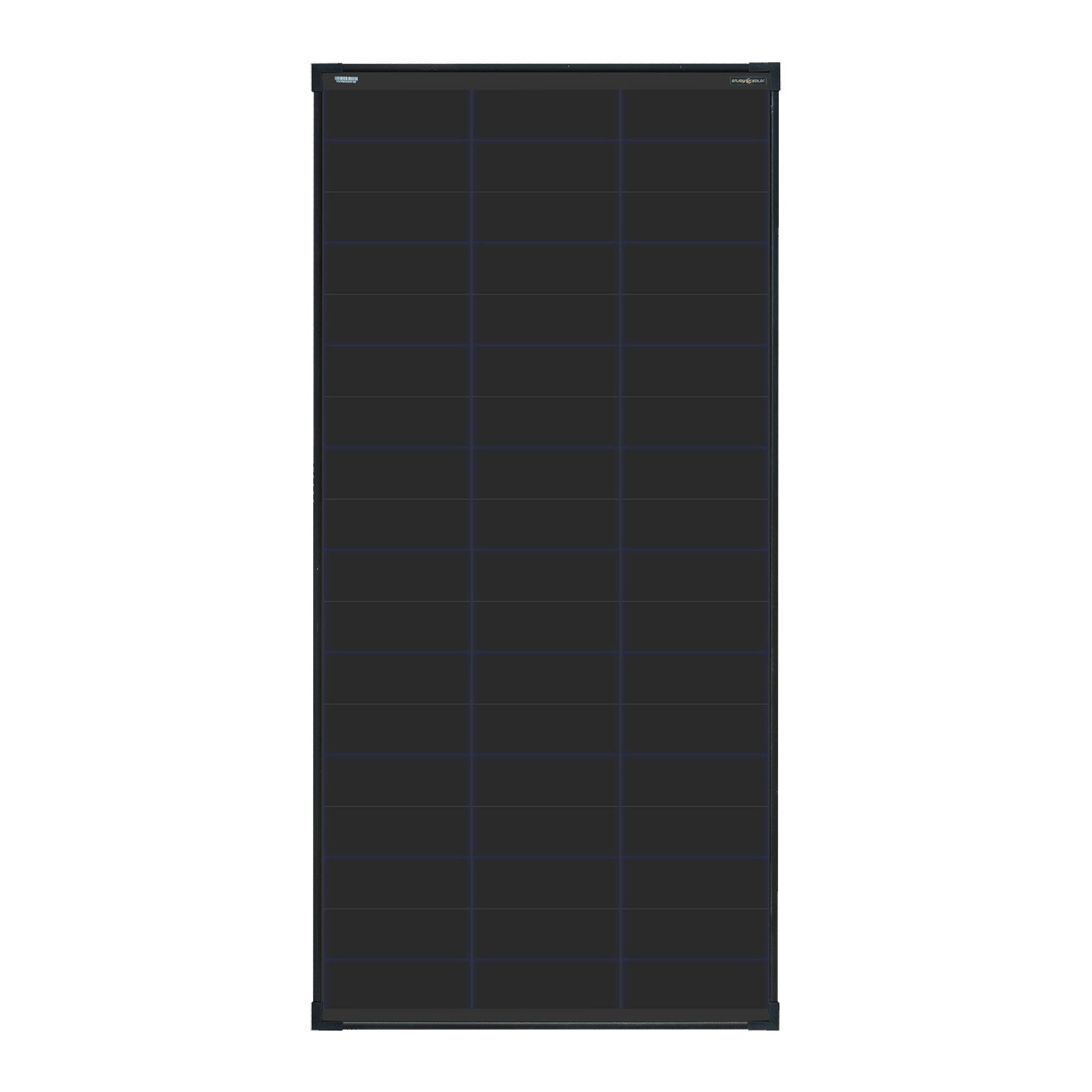 enjoy solar Solarmodul HPBC-Technologie Mono Solarpanel FULL BLACK 100W-230W 12V, Monokristallin, HPBC-Technologie, bis zu 25 % Wirkungsgrad, 100 % aktive Zellfläche