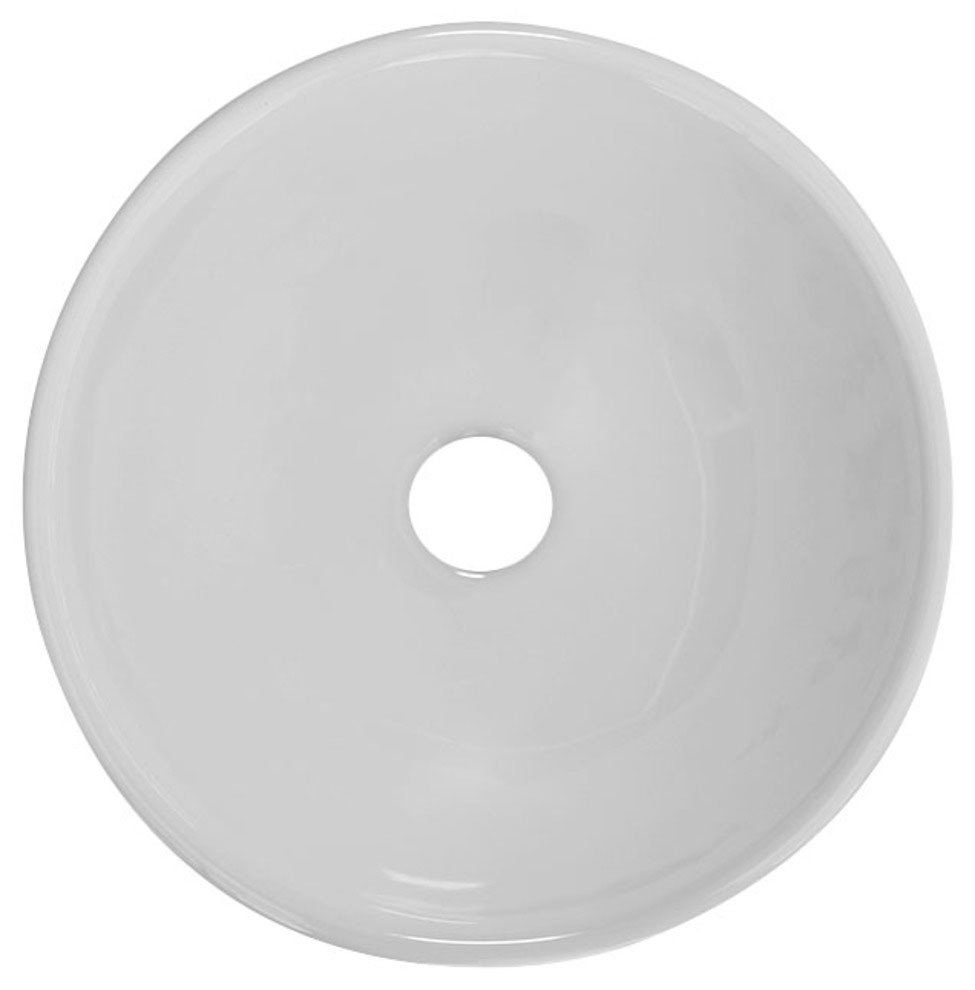 welltime Aufsatzwaschbecken Rondino, 42cm Durchmesser bei 16cm Höhe