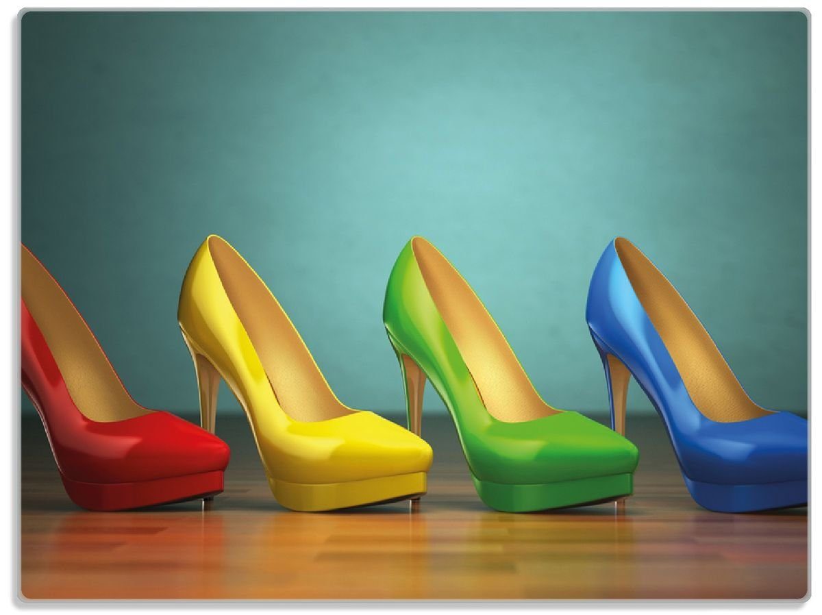 Schneidebrett Bunte Schuhe - High Heels für Frauen