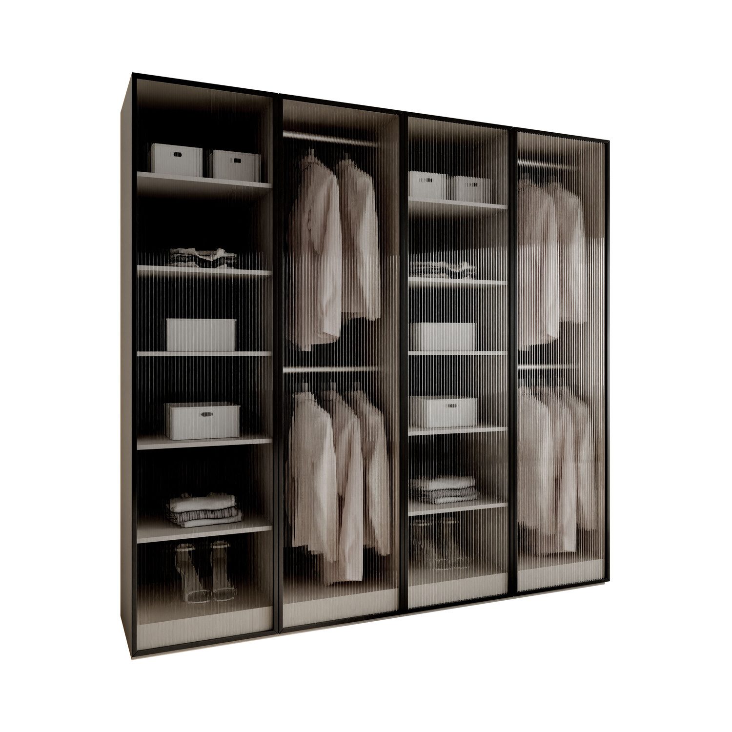 Lookway Kleiderschrank SANDBOX KASCHMIR 200 202x49x200 cm