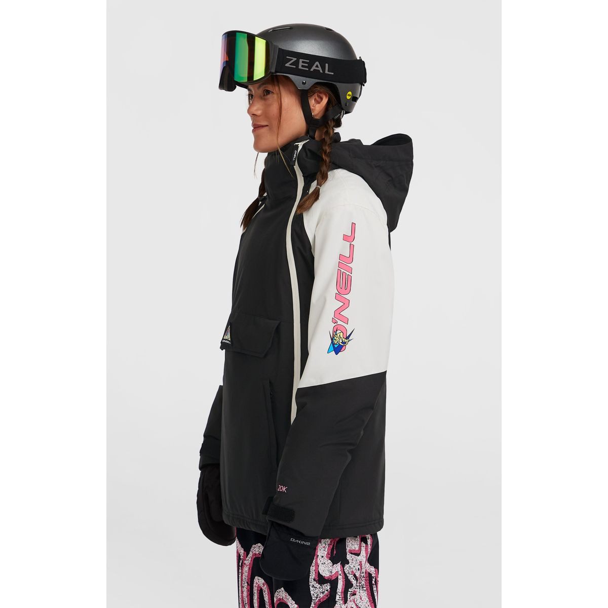 O'Neill Skijacke Fwc'play Asymmetric Snow Jacket Stilvolle Damen-Skijacke mit innovativer Technologie und nachhaltiger