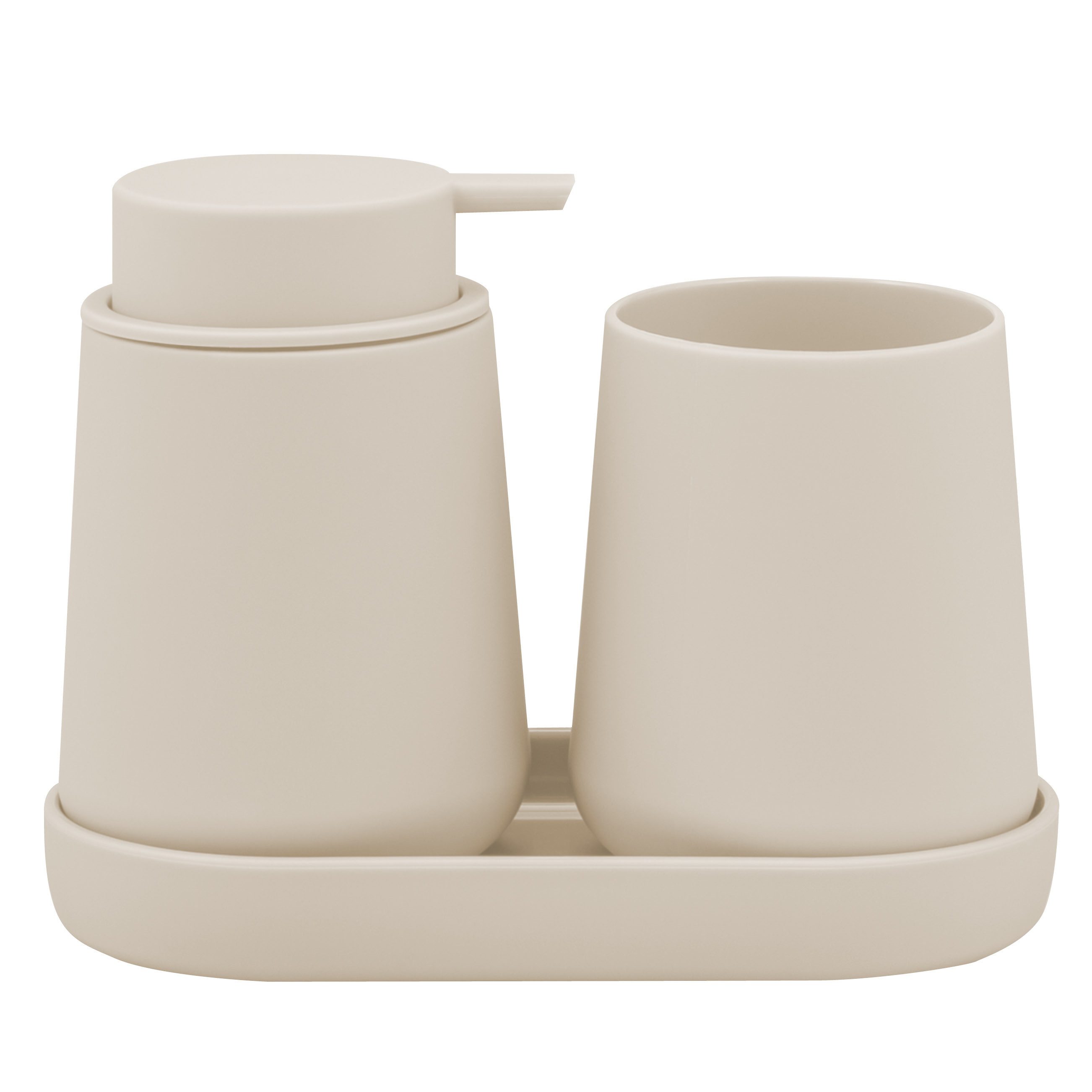 eluno Badaccessoire-Set TESERO 3tlg. Soft-Touch