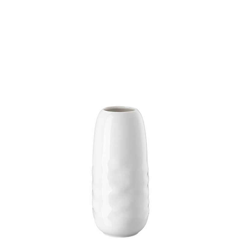 Rosenthal Tischvase Waves Weiß Vase 18 cm