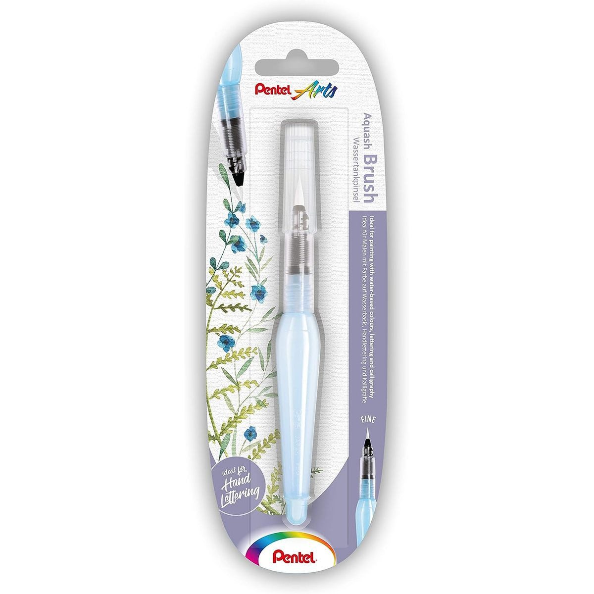 PENTEL Malpinsel Pentel Pinsel Aquash Brush fein Blister