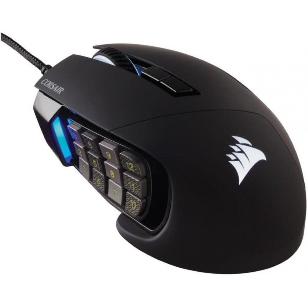 Corsair Scimitar Elite RGB - Gaming Maus - schwarz Gaming-Maus – Bild 2 von 3