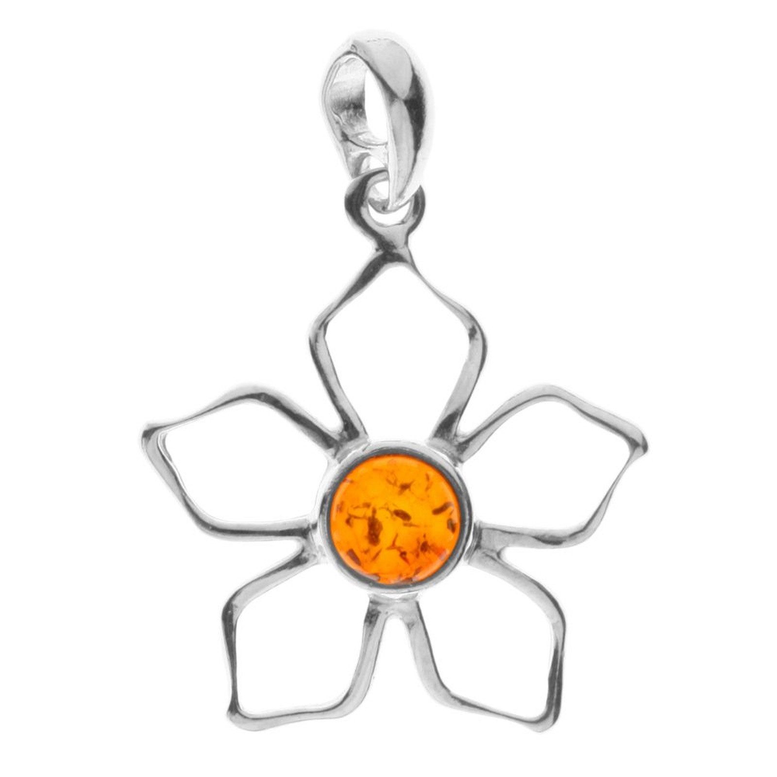 OSTSEE-SCHMUCK Kettenanhänger Ostsee-Schmuck Anhänger Blüte Anhänger günstig online kaufen