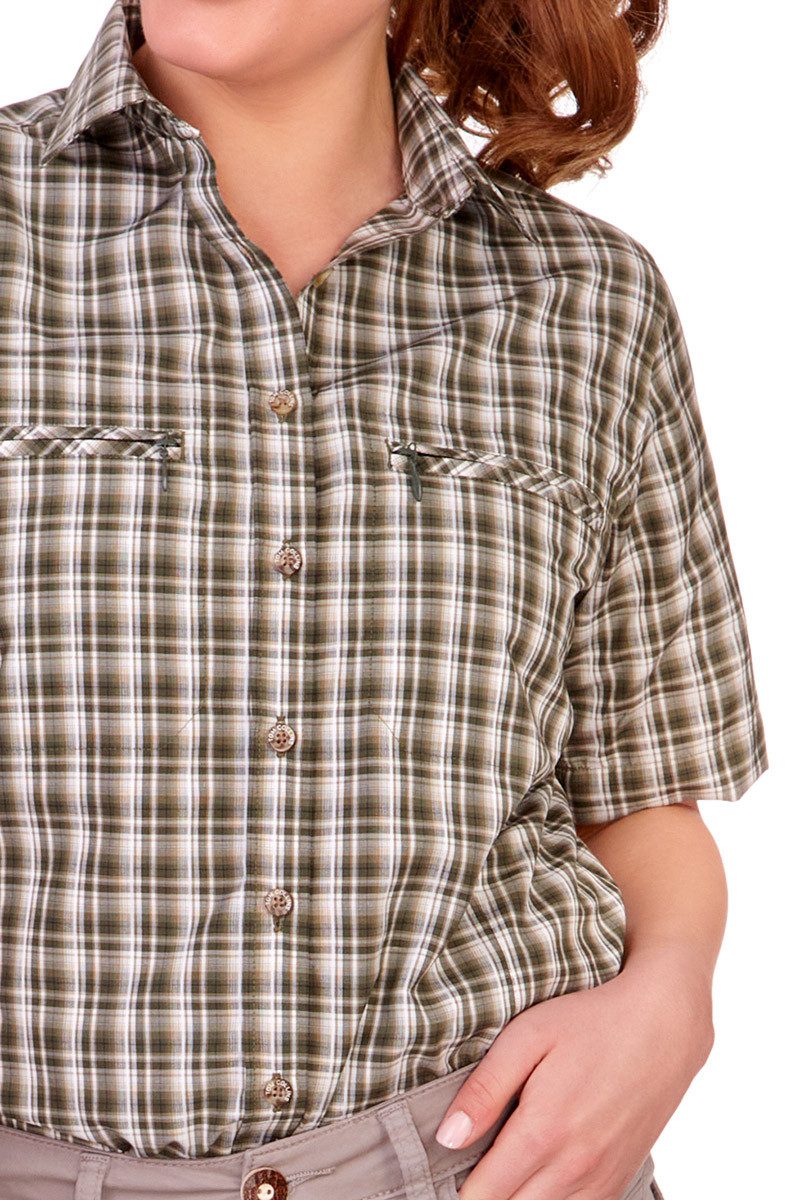 Tom Collins Trachtenbluse Wanderbluse - PIERA günstig online kaufen