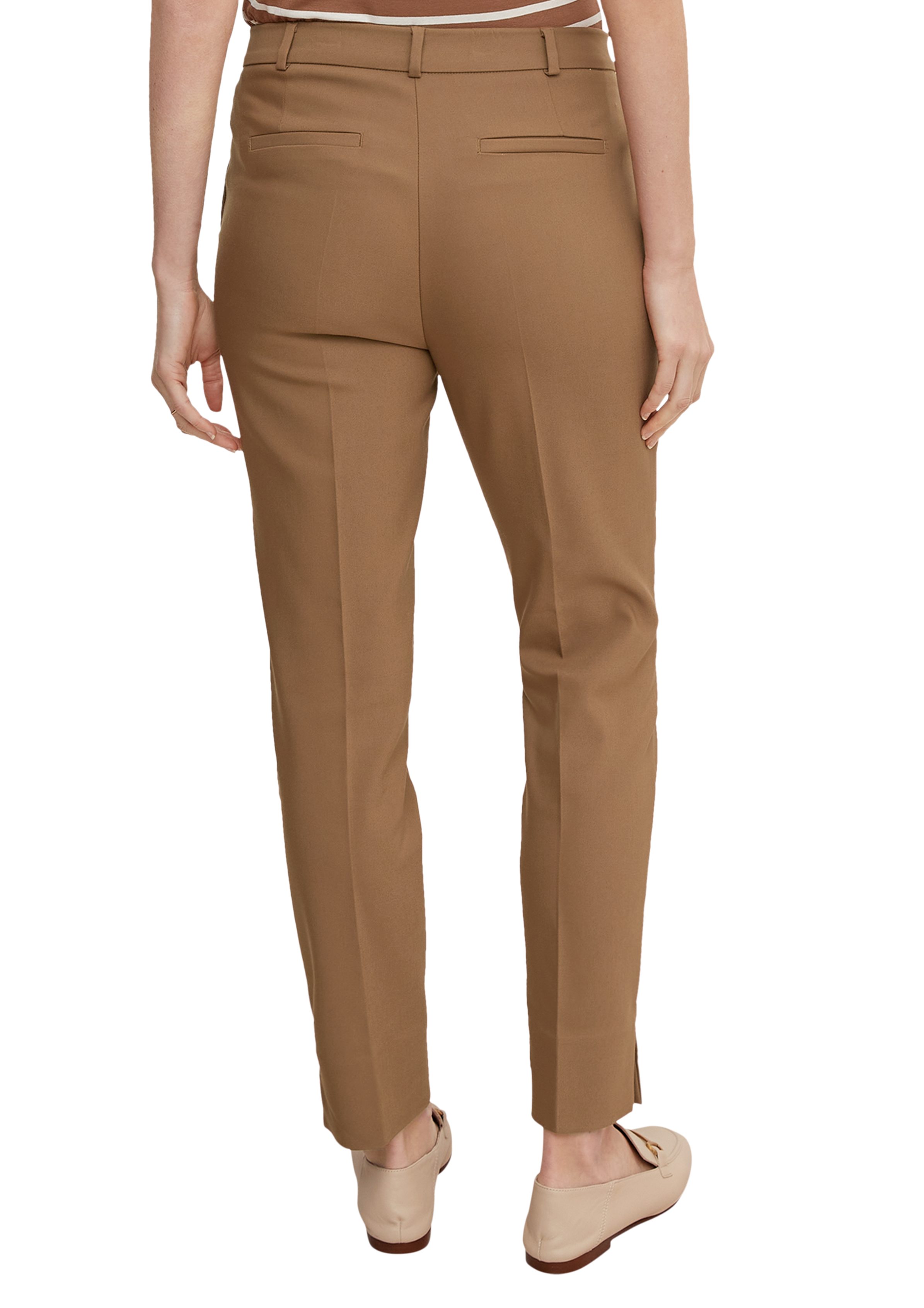 mit leg Slim: brown 7/8-Hose 7/8-Hose Tapered Comma