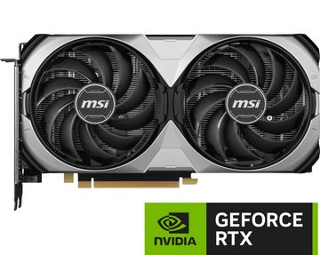 MSI GeForce RTX 4070 VENTUS 2X E 12G OC Grafikkarte (12 GB, GDDR6X)