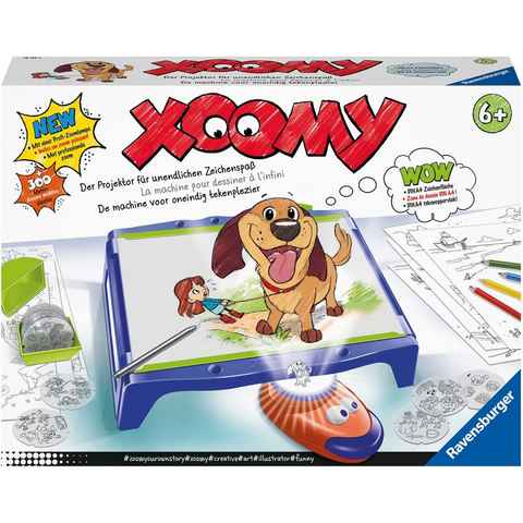 Ravensburger Malvorlage Xoomy® Maxi A4 Tisch, FSC® - schützt Wald - weltweit; Made in Europe