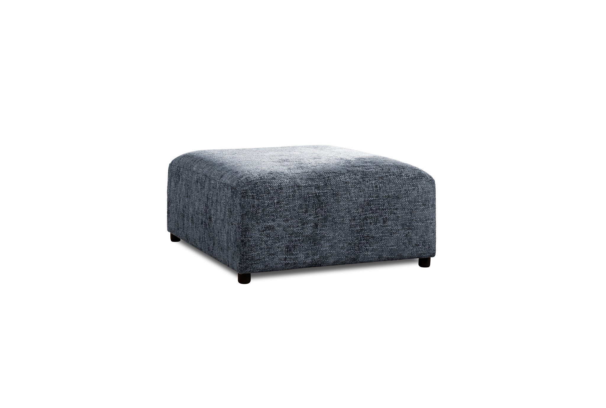 Fun Möbel Диван Designerhocker ROMY in Stoff Enjoy Me, optisch wechselnde Farbtöne (3D-Effekt)