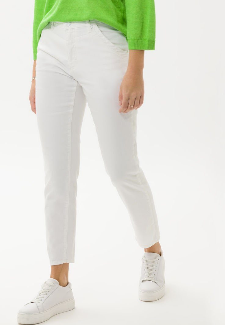 Brax 5-Pocket-Jeans Style MARY S weiß