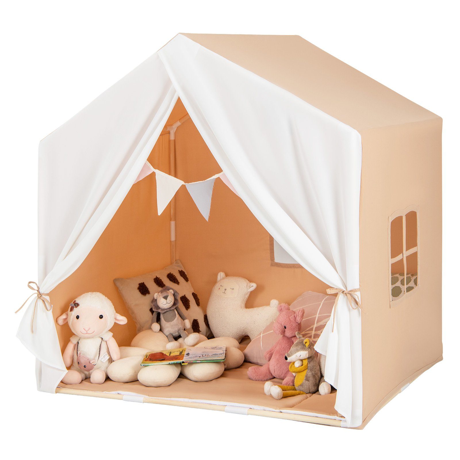 COSTWAY Spielzelt Spielhaus 131 x 91 günstig online kaufen