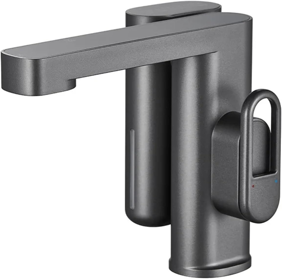 LIANNA Elektrischer Wasserhahn 2-in-1 Sensor-Wasserhahn mit Seifenspender, Einhebel Montage, Set, 1-tlg.
