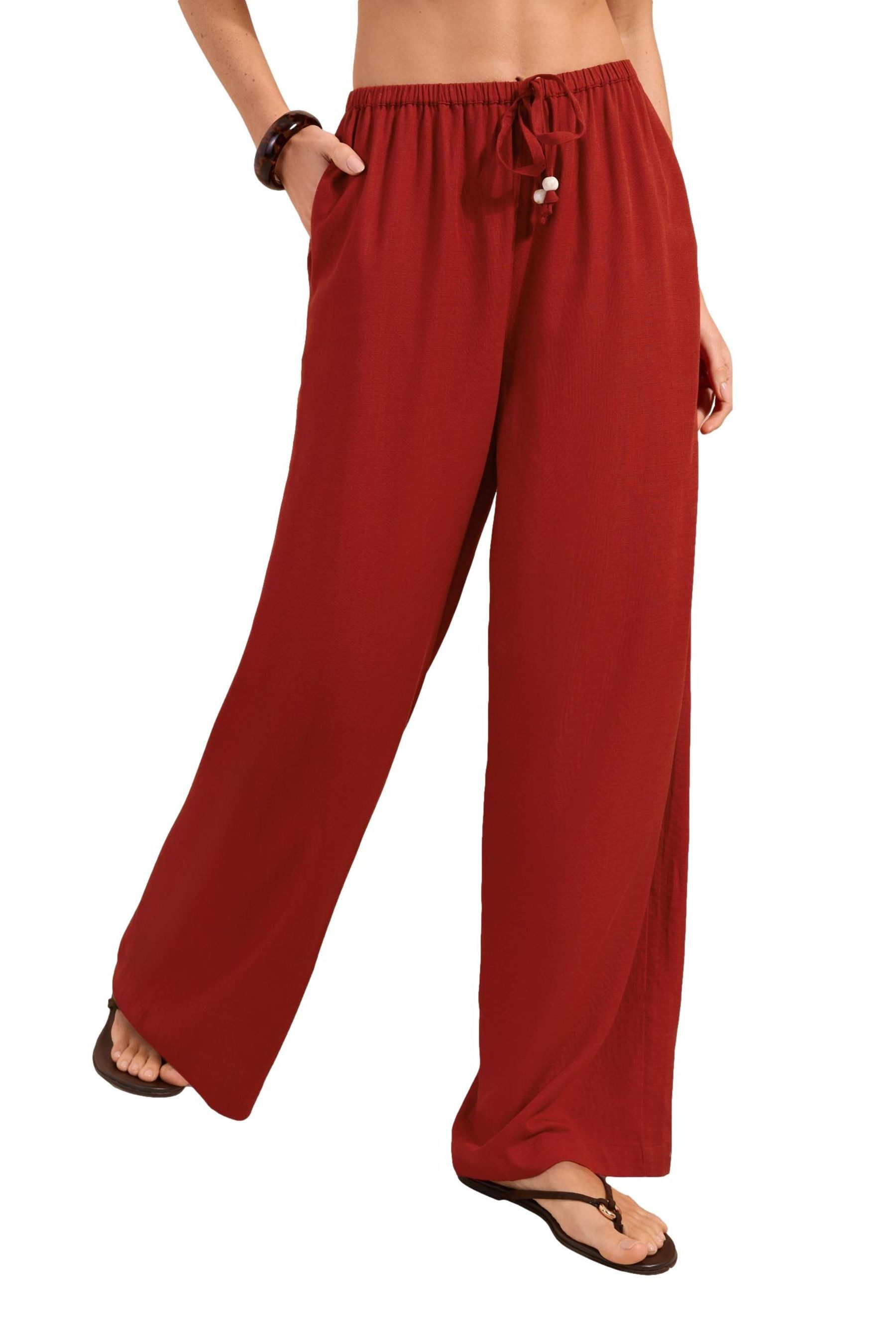 Friends Like These Palazzohose Friends Like These Hose mit weitem Bein, Regular (1-tlg)