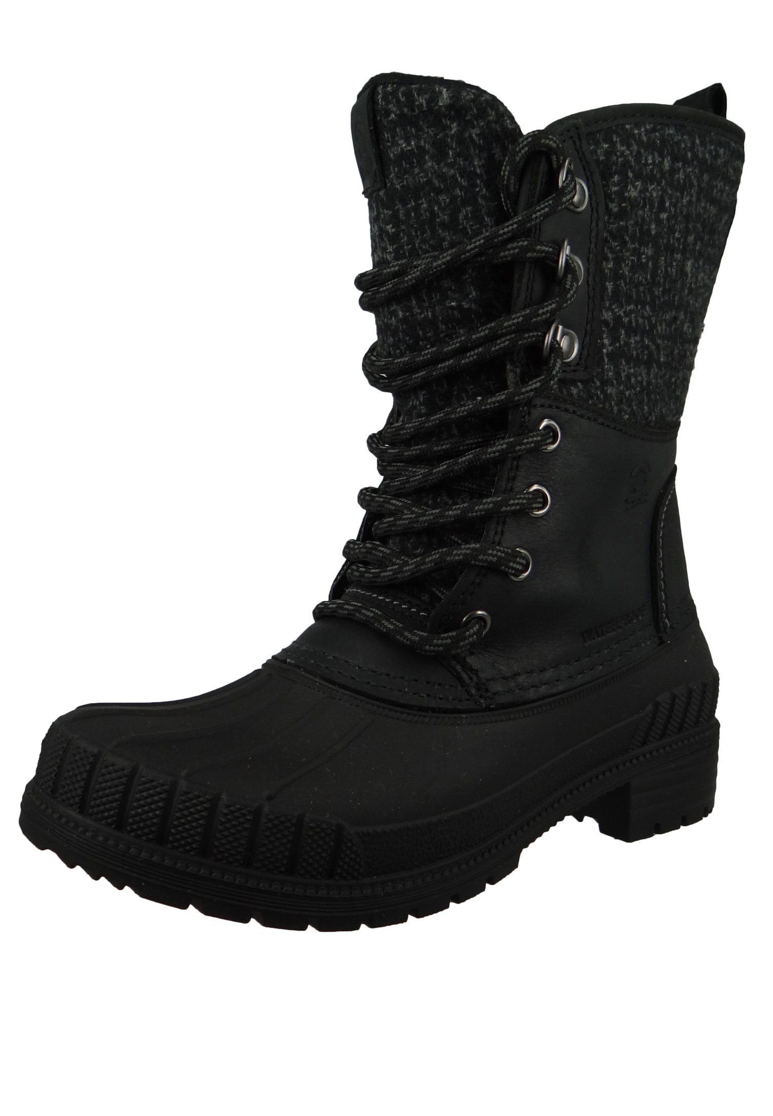 NK2292 BK2 Black Stiefel