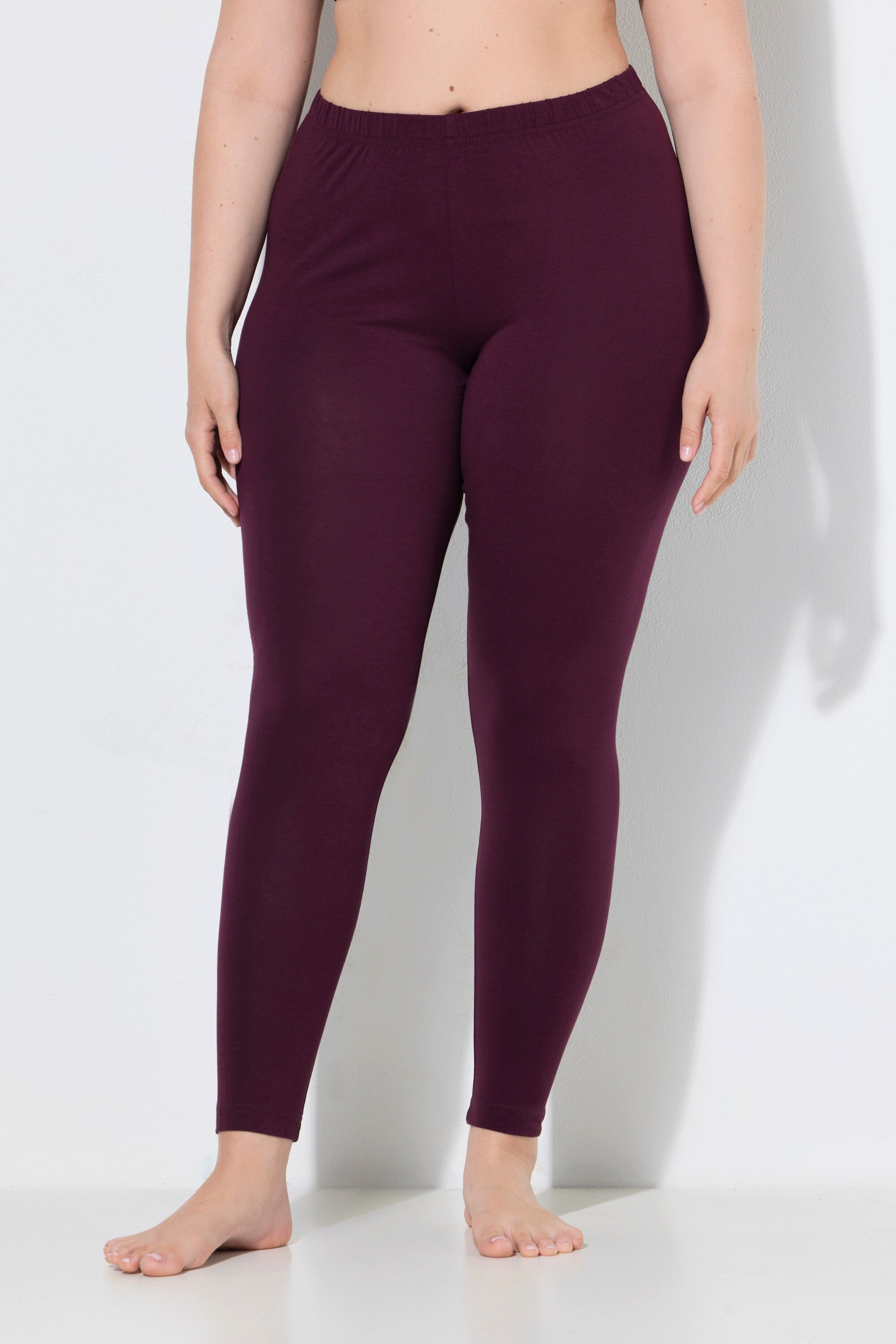 Ulla Popken Leggings Leggings Skinny Elastikbund OEKO-TEX