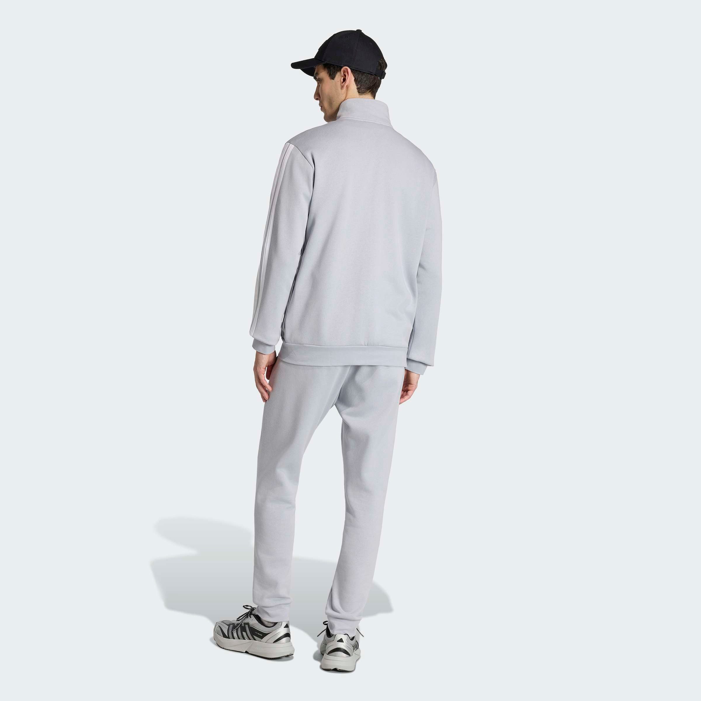adidas Sportswear Trainingsanzug 3-STREIFEN FLEECE (2-tlg) günstig online kaufen