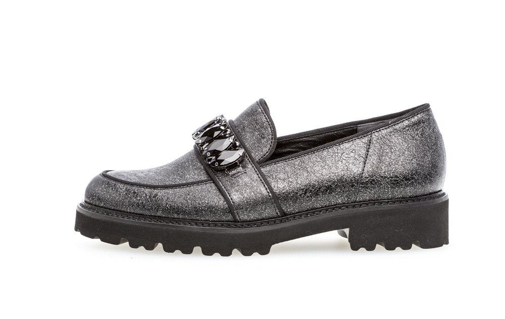 Gabor Mokassin Slipper Gabor Mokassin 91.466.67 schwarz Fashion