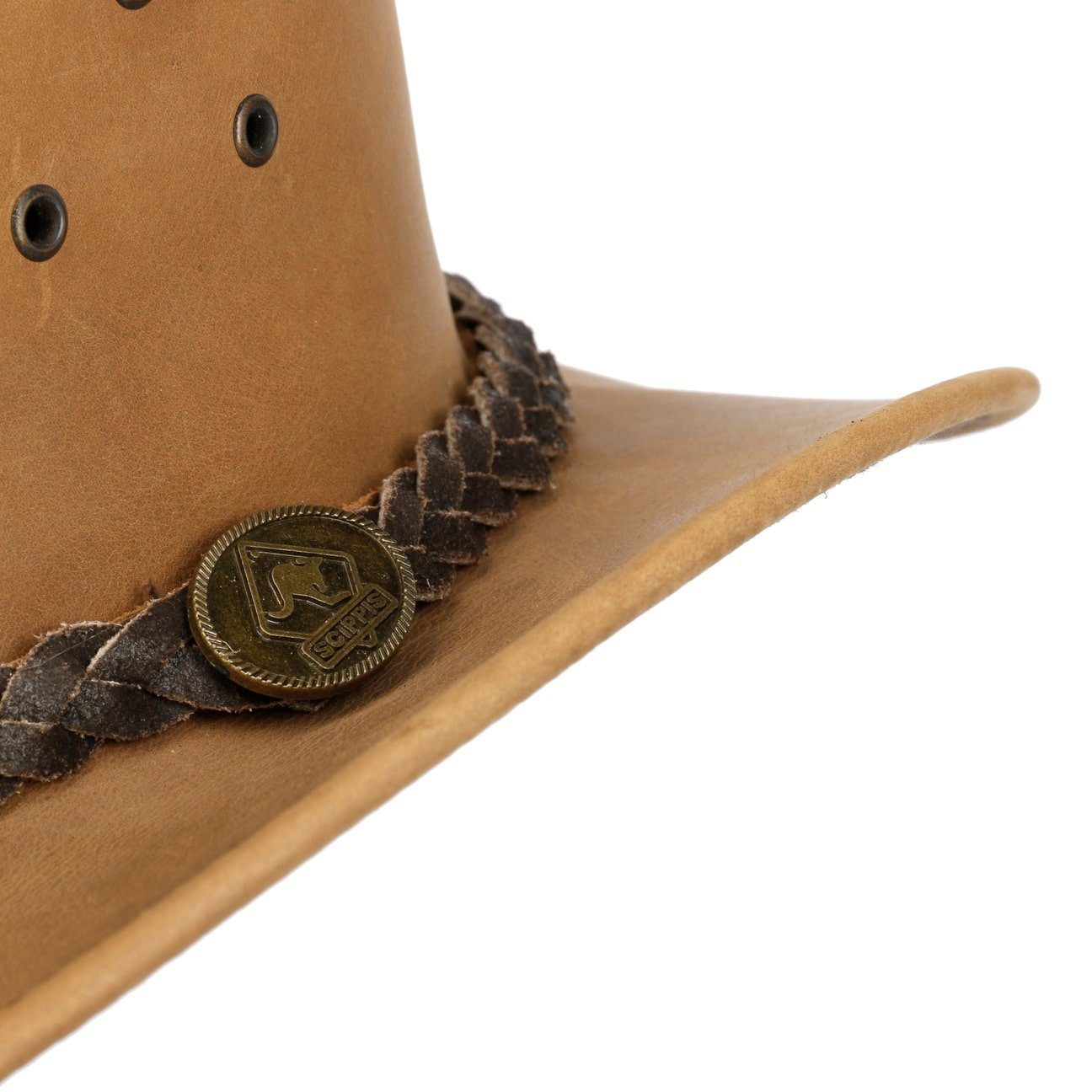 Scippis Cowboyhut (1-St) Westernhut mit Lederband