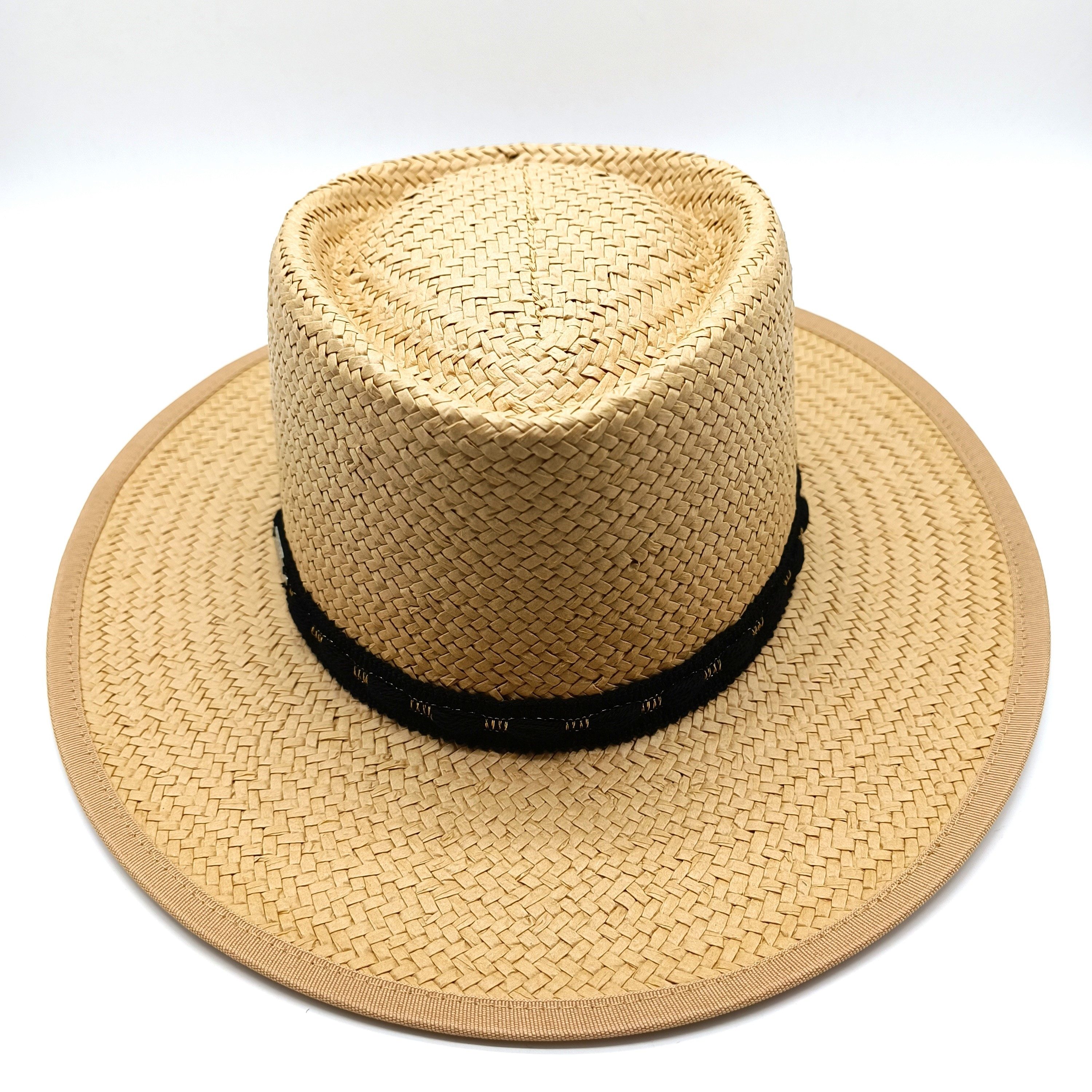 Seeberger Strohhut DA-Strohhut nut brown