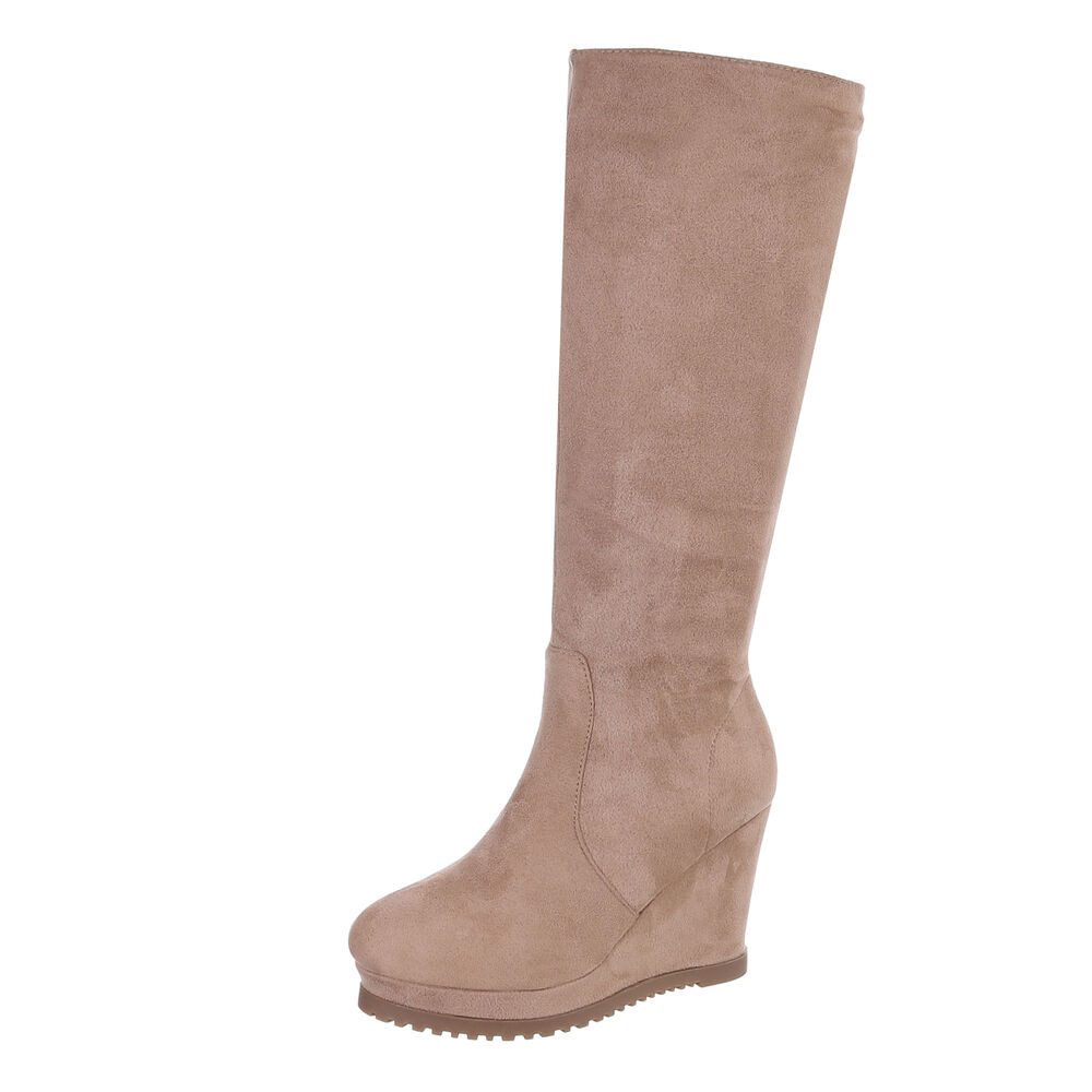 Ital-Design Damen Freizeit Plateaustiefel (87108831) Keilabsatz/Wedge günstig online kaufen