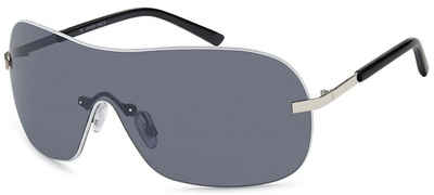 BEZLIT Eyewear Monoscheibensonnenbrille Damen Sonnen Brille Monoscheiben (Packung, 1-St) mit schwarzen Linsen