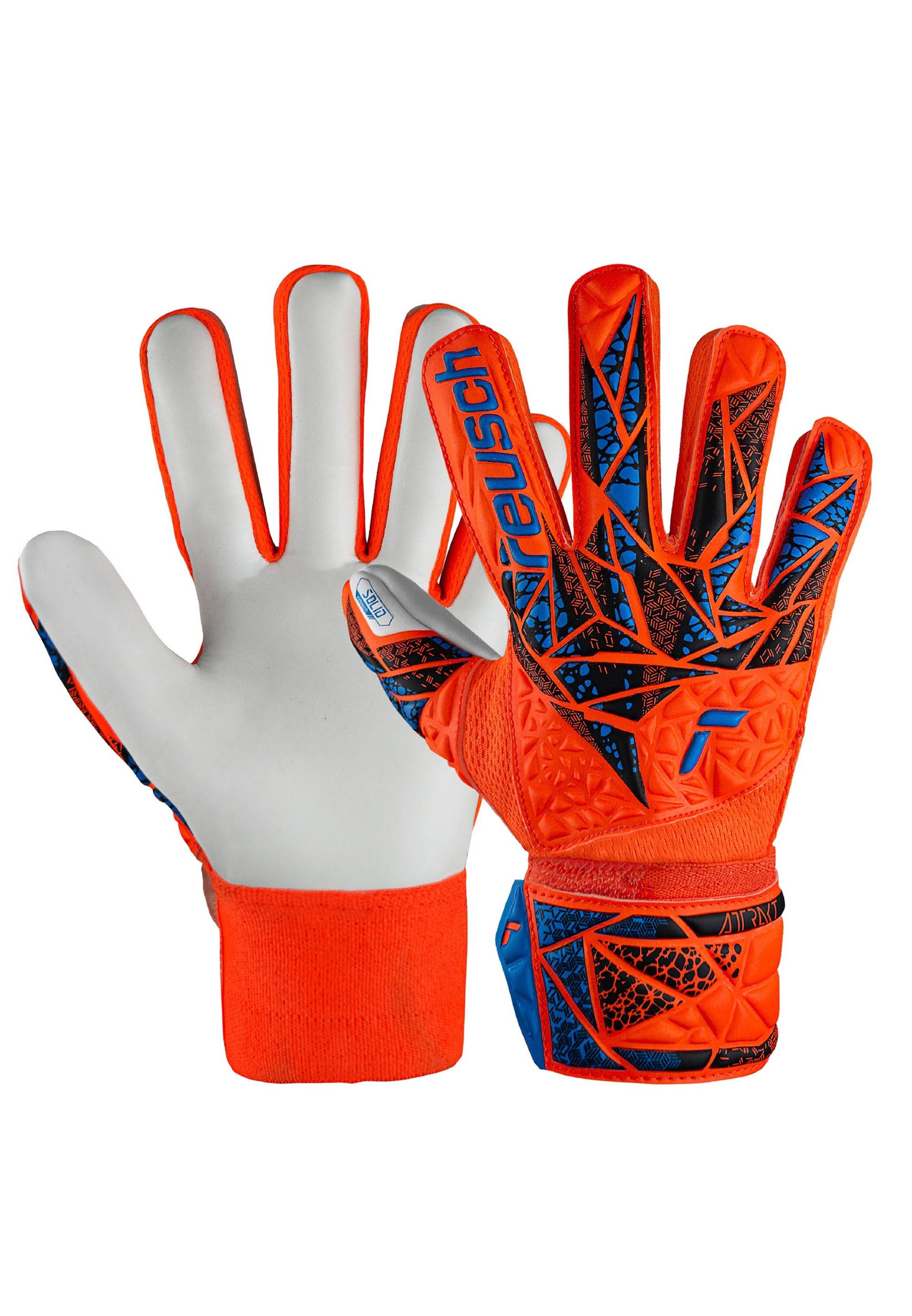 Reusch Torwarthandschuhe Attrakt Starter Solid Junior mit Negativ Cut