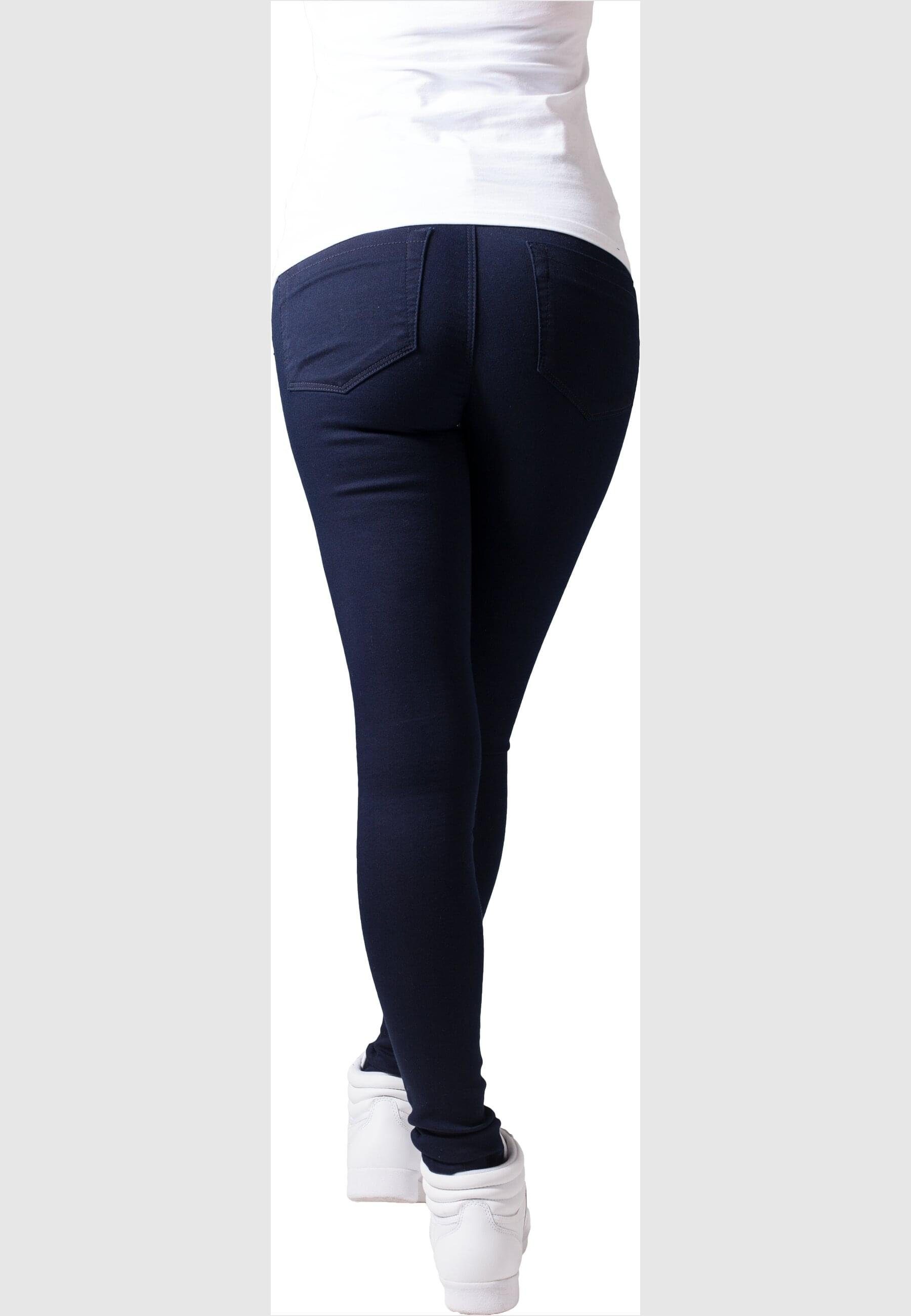 Biker denim CLASSICS dark URBAN Ladies Damen Bequeme (1-tlg) Pants Stretch Jeans