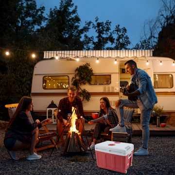 Arebos Elektrische Kühlbox 40L, Mobil Kühlschrank ECO Modus, Kühlen & Warmhalten