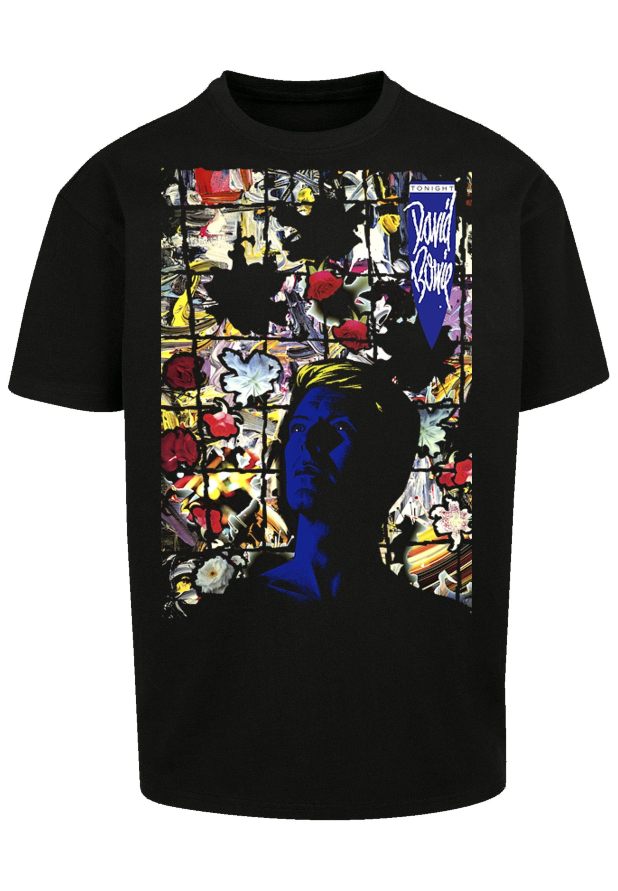 David F4NT4STIC Print Tonight T-Shirt Album Cover Bowie