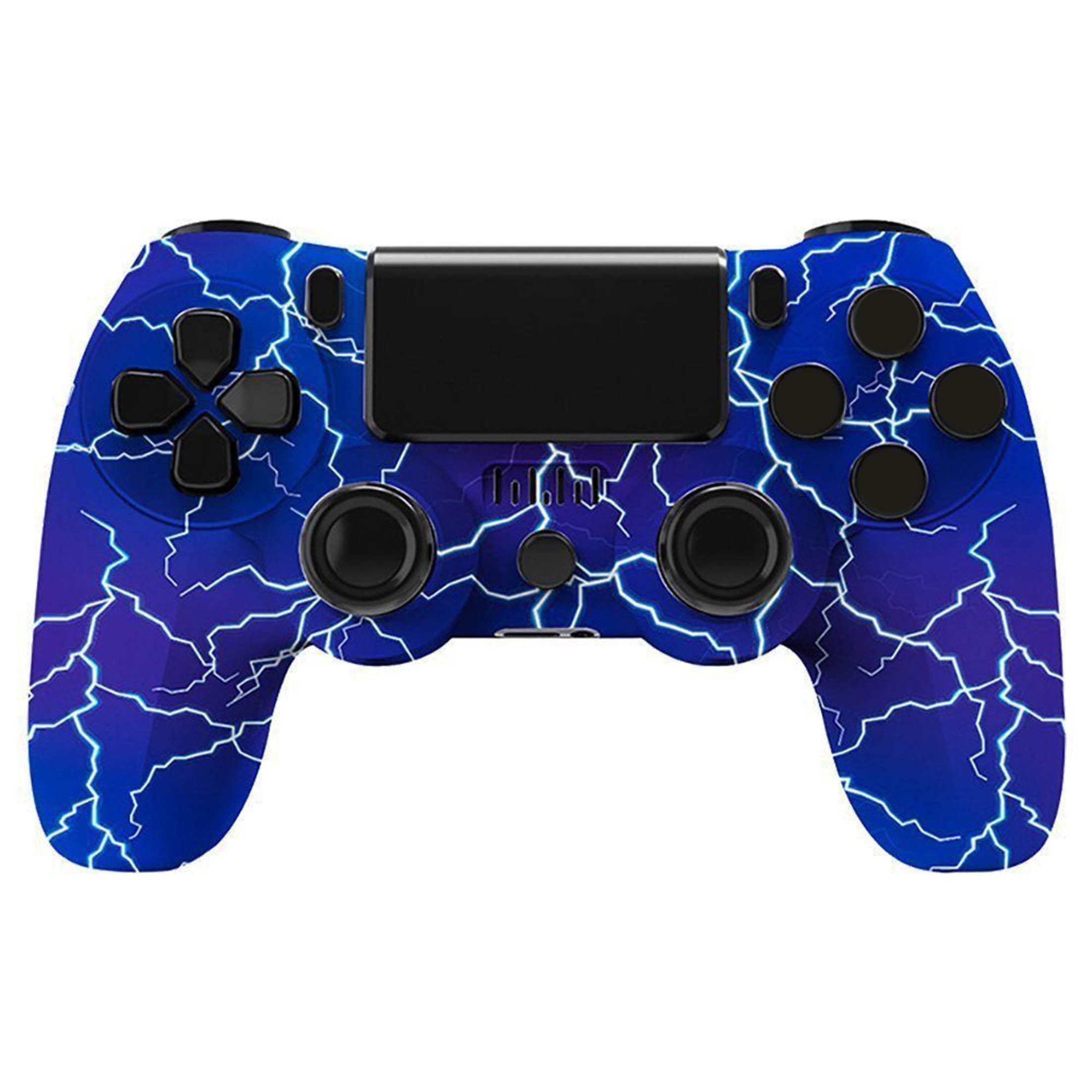 KINSI Wireless Gamepad, Контролери, Bluetooth, für PS4 PlayStation 4-Controller (Doppelte Vibration, wiederaufladbare Batterie)